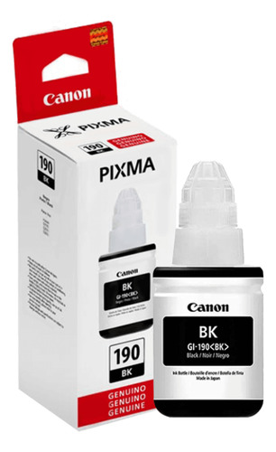 Tinta Canon Gl 190 Original Pixma G1100 G2100 G3100 G3102