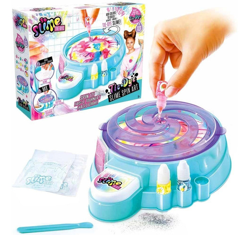 Imagen 2 de 3 de Slime Premade - Tie Dye Spin Art