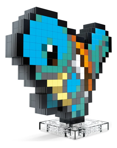 Brinquedo de construção Mega Pokémon Squirtle Pixel Número de peças 367