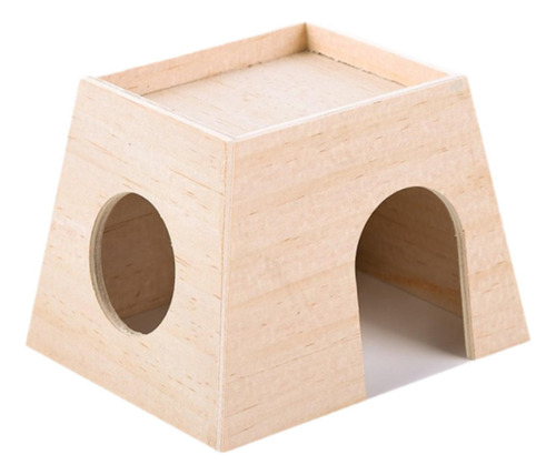 Casa De Madera Para Hámster, Cabaña De Juegos Estilo A