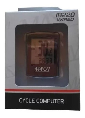 Ciclocomputadora Para Bicicleta Mazzi Ib220 21 Funciones