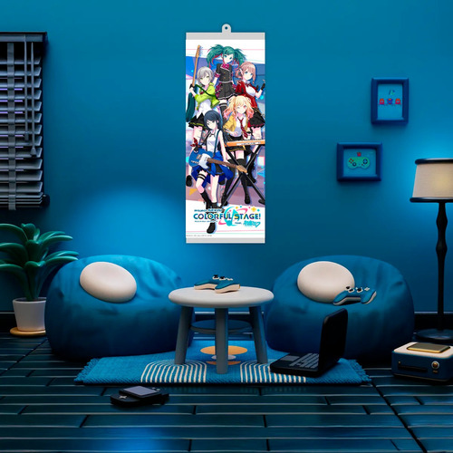 Banner Poster De Lona Project Sekai - Leo/need Grupal 01