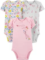 Comprar Pañalero Niña Manga Corta, Kit Pañalero 3 Piezas