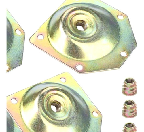 Placas De Montaje De Patas De Alta Resistencia Para Silla,
