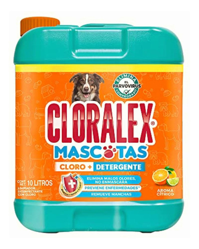 Cloralex Mascotas Elimina Malos Olores 10 L