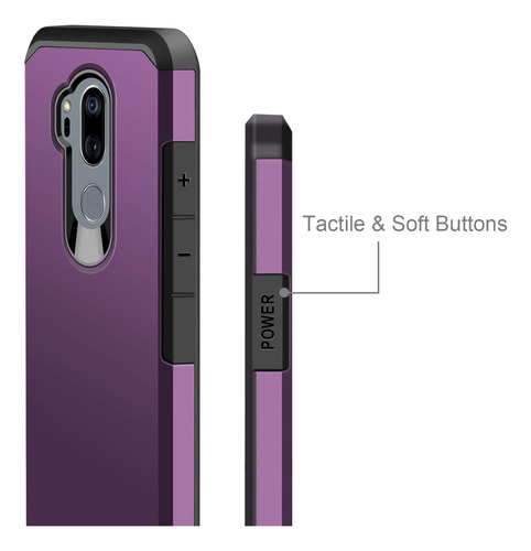 J&d Estuche Compatible Para LG G7 Thinq, LG G7, Parachoques