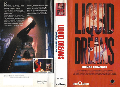 Liquid Dreams Sueños Humedos Vhs Candice Daly