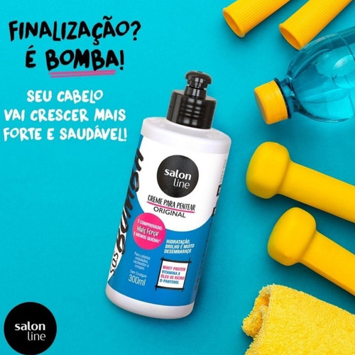 Salon LineS O S BombaCrema De Peinar Ayuda Crecimiento