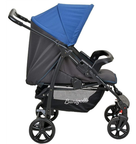 Carrinho De Bebê Travel System Ecco Azul - Burigotto