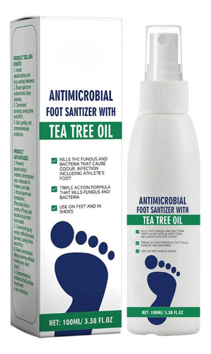 Spray Desinfectante Para Pies Con Aceite De Árbol De Té, Árb