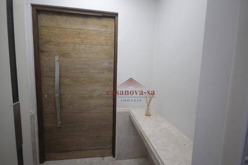Apartamento Com 3 Dormitórios, 197 M² - Venda Por R$ 1.100.000,00 Ou Aluguel Por R$ 3.300,00/mês - Jardim - Santo André/sp - Ap0600