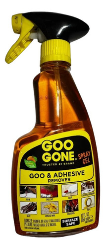 Adhesivo Remover Goo Gone Cítricos 355ml. En Spray Importado