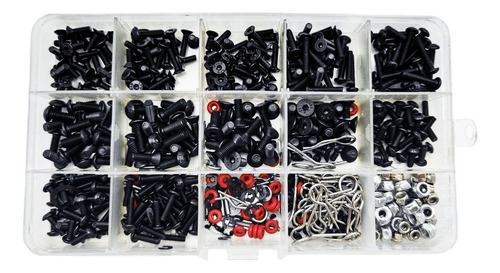 Juego De Tuercas Y Tornillos Rc Para Automóviles De Metal De