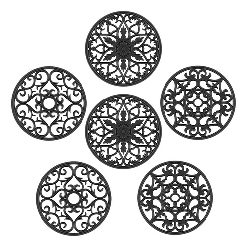 Smartake Juego De 6 Salvamanteles De Silicona, Multiusos...