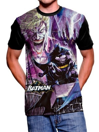 Camiseta De Comics De Guason Y Batman