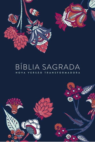 Livro Biblia Nvt Ln Indian Flowers A