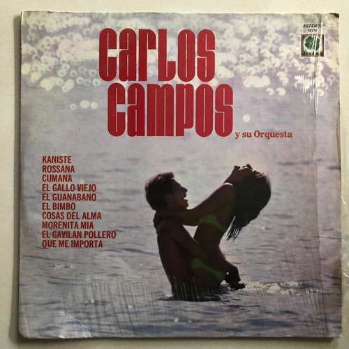 Carlos Campos Y Su Orquesta Lp Kaniste