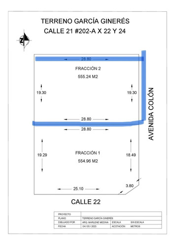 Terreno En Renta Sobre Avenida Colon