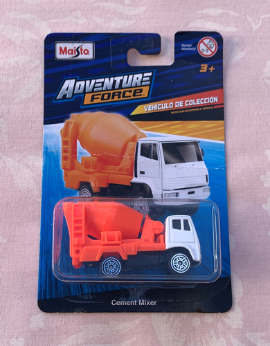 Maisto Cement Mixer Revolvedora De Cemento Adventure Force