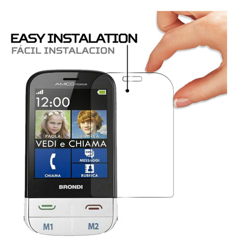 Protector Pantalla Antishock Para Brondi Amico Premium