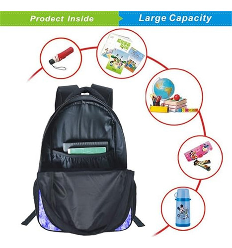 Mochilas Escolares Shadow Sonic 3d Dibujos Animados Mochila Regalos Infantiles Para Niños Color Azul Mochilas Para Chico