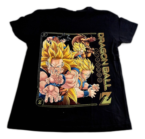 Dragon Ball Goku Saiyan 3 Polera Talla M 