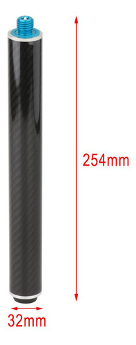 ) Billards Pool Cue Extension Snooker Cue Stick 10 Pulgadas