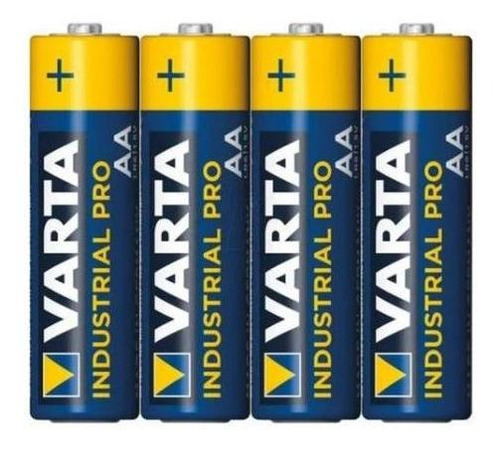 Varta Pilha Alcalina Aa Lr6 Industrial Pro - Cart. Com 4 Un