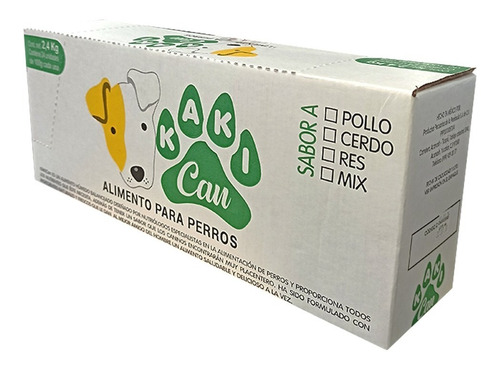 Alimento Para Perro Kakican 24 Sobres 100 Grs C/u Pollo