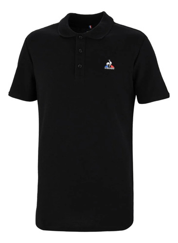 Chomba Le Coq Sportif Bat Polo Tee Negro Hombre