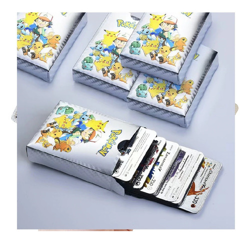 Caja 54 Cartas Pokemon Negras