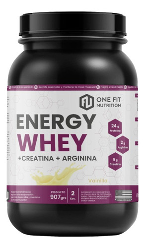 Energy Whey Protein - One Fit Sabor Vainilla