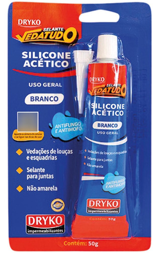 Cola Silicone 50g Dryko Br Blister