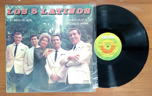 Los 5 Latinos En Un Rincon Del Alma 1980 Disco Lp Vinilo