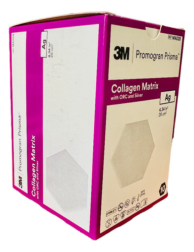 Promogran Prisma Matrix Ag, Caja De 10 Apósitos De 28cm^2