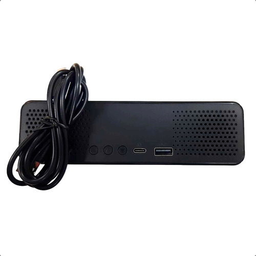 Carregador Sem Fio Com Caixa De Som Bluetooth - Preto - 599