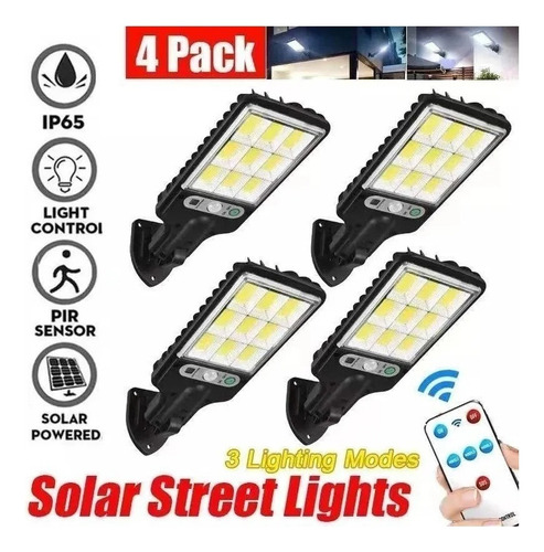 Xiaery Lámpara Reflectora Solar Led 200w Con Sensor