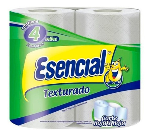 Papel Higienico Esencial Text. 4x30 Mt