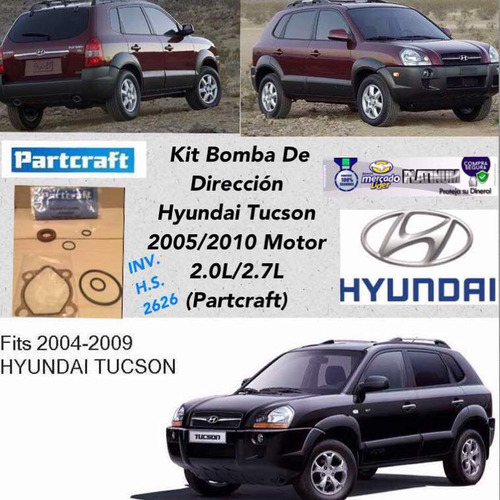 Kit Bomba De Dirección Tucson Motor 2.0 