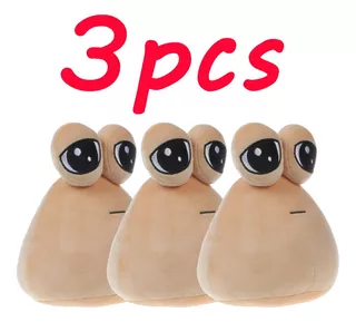 Emoção Alien Pou Furdiburb Muñeco Juguete Peluche Regalo 3p