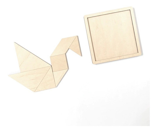 Rompecabeza Tagram Con Base Juego Mesa Habilidad