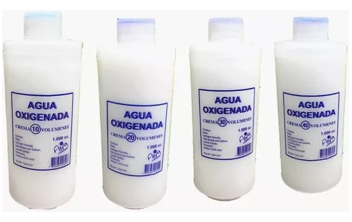 12 Agua Oxidantes Flora 1000 Ml Surtidos % Vol 10/20/30/40