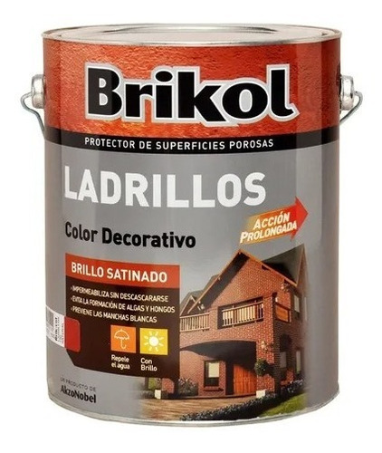 Brikol Ladrillos Protector Impermeabilizante 4lt - New Life