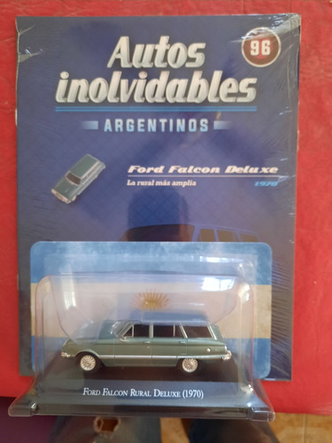Autos Inolvidables Argentinos N96 Ford Falcon Rural Deluxe