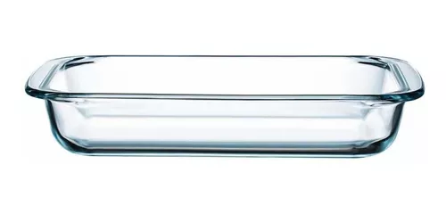 Plato hondo para horno cristal con tapa 21 cm