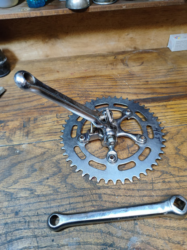 Plato Bielas Dahon California 46t Original No Campagnolo (Usado)