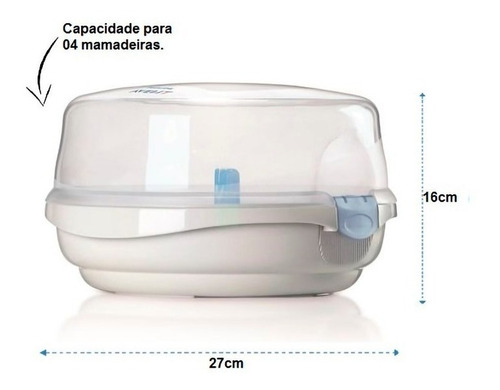Esterilizador De Mamadeira Avent A Vapor - Pronta