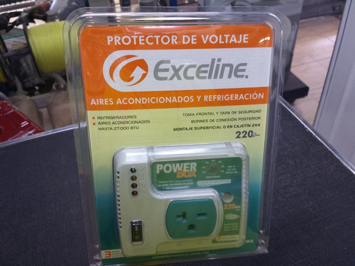 Protector Aire Acondicionado 220v Bornera Exceline 