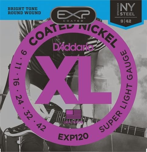 Encordado Daddario Guitarra Electrica 09 Xl Nickel Exp120