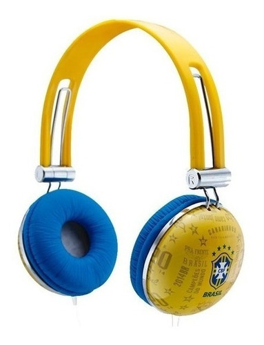 Fone De Ouvido Waldman Seleção Brasileira Sg-10 Headphone